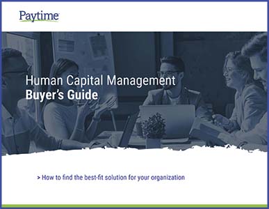 Paytime - HCM Buyer's Guide