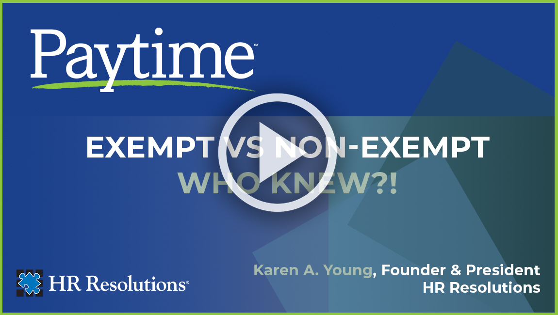 Exempt vs. Non-Exempt Employees